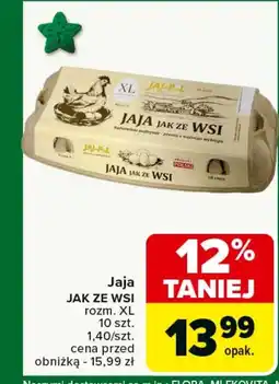 Carrefour Jaja Jak ze wsi oferta