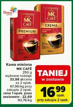 Carrefour Kawa mielona MK Cafe oferta