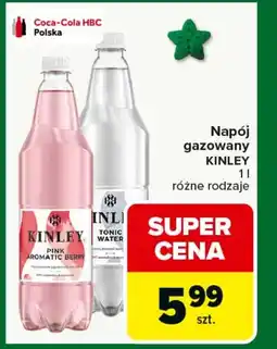 Carrefour Napój gazowany Kinley oferta