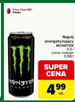Carrefour Napój Monster oferta