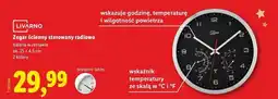 Lidl Zegar ścienny sterowany radiowo oferta