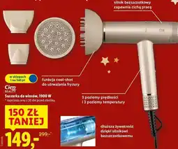 Lidl Suszarka do włosów, 1900 W oferta