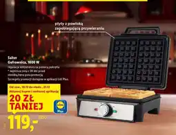 Lidl Gofrownica, 1600 W oferta