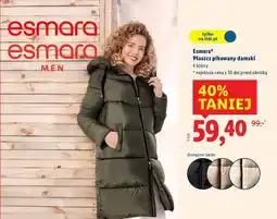 Lidl Płaszcz damski pikowany Esmara oferta