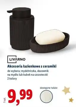 Lidl Akcesoria łazienkowe z ceramiki oferta