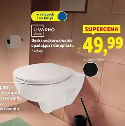 Lidl Deska sedesowa wolnoopadająca Livarno Home oferta