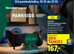Lidl Szlifierka do szlifowania na mokro i sucho 250w Parkside oferta