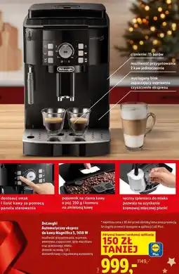 Lidl DeLonghi Automatyczny ekspres do Kawy Magnifice S, 1450 W oferta