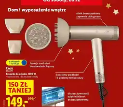 Lidl Suszarka do włosów 1900w Cien Beauty oferta