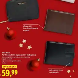 Lidl Portfel damski lub męski ze skóry ekologicznej oferta