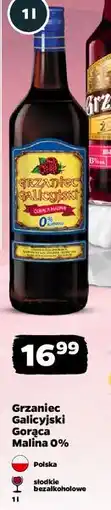 Netto Grzaniec Galicyjski Gorąca malina 0% oferta