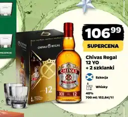 Netto Chivas Regal 12 YO + 2 szklanki oferta