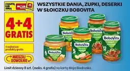 Biedronka Dania, zupki, deserki w słoiczku Bobovita oferta