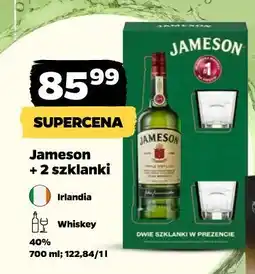 Netto jameson + 2 szklanki oferta