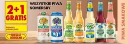 Biedronka Piwo Somersby oferta