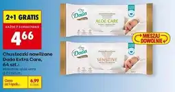 Biedronka Chusteczki nawilżane Dada Extra Care oferta