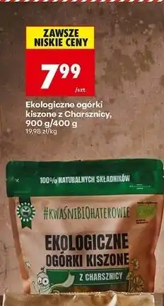 Biedronka Ogórki kiszone Charsznica oferta