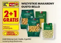 Biedronka Tortelloni z szynką prosciutto crudo Gustobello oferta