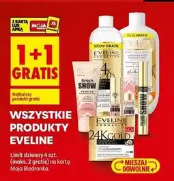 Biedronka Balsam do ciała ujędrniająco-nawilżający 3w1 Eveline Argan Oil oferta