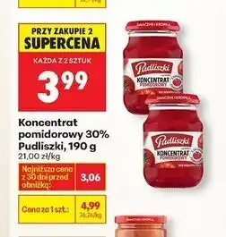 Biedronka Koncentrat pomidorowy 30% Pudliszki oferta