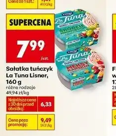Biedronka Sałatka z tuńczykiem w stylu meksykańskim Lisner La Tuna oferta