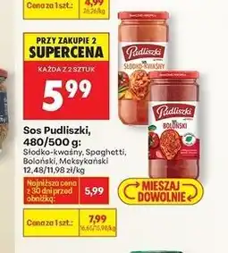 Biedronka Sos meksykański Pudliszki oferta