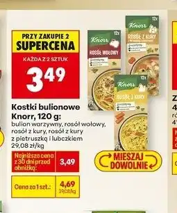 Biedronka Bulion warzywny Knorr oferta
