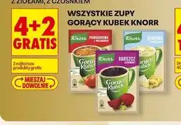 Biedronka Serowa z grzankami Knorr Gorący Kubek oferta