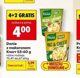 Biedronka Makaron mac & cheese Knorr oferta