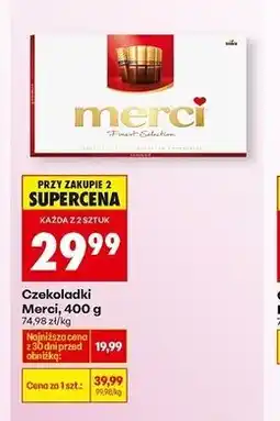 Biedronka Bombonierka czerwona Storck Merci oferta