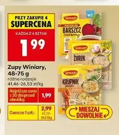 Biedronka Krupnik polski Winiary oferta