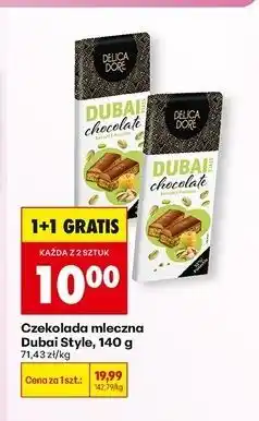 Biedronka Czekolada dubai Delicadore oferta