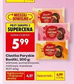 Biedronka Ciastka paryskie morelowe Bonitki oferta