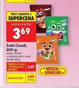 Biedronka Żelki węże Candi (Biedronka) oferta