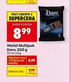 Biedronka Wafelki w ciemnej czekoladzie Eti Dare oferta
