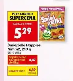 Biedronka Żelki Nimm2 Śmiejżelki Happies oferta