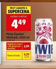 Biedronka Piwo Żywiec Malinaż oferta