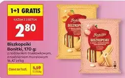 Biedronka Biszkopciki morelowe Bonitki oferta