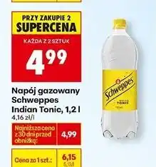 Biedronka Napój indian tonic Schweppes oferta