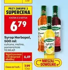 Biedronka Syrop malina Herbapol oferta
