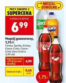 Biedronka Napój tonic water Kinley oferta