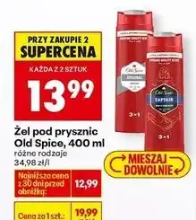 Biedronka Żel pod prysznic Old Spice Original oferta