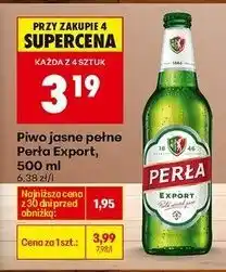 Biedronka Piwo Perła Export oferta