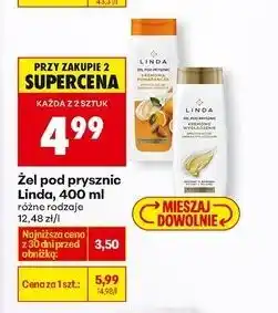 Biedronka Żel pod prysznic kremowe wygładzenie Linda oferta