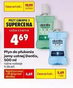 Biedronka Płyn do płukania freshness Dentix oferta