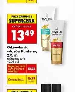 Biedronka Balsam do włosów lively colour Pantene Pro-V oferta