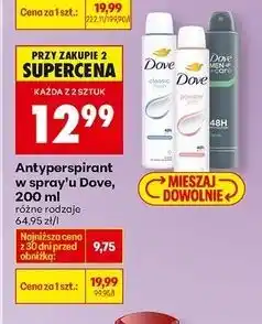 Biedronka Dezodorant extra fresh Dove Men+Care oferta