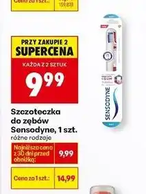 Biedronka Szczoteczka do zębów soft Sensodyne Sensitivity & Gum oferta