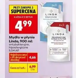 Biedronka Mydło w płynie hypoalergiczne Linda oferta