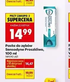 Biedronka Pasta do zębów Sensodyne Pro Szkliwo Multi-Aciton oferta
